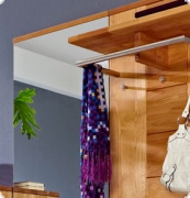 Garderobe Flurgarderobe Kernbuche massiv ge�lt Queen1