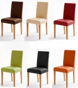 Stuhl St�hle Buche massiv Textilleder Max, 6 verschiedene Farbvariantien lieferbar